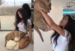 Video: modella ricrea la scena de ‘Il Re Leone’, ma qualcosa va storto