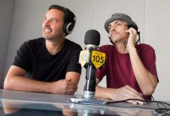 KayOne e FlyCat a 105 Mi Casa: le foto dell'intervista! 