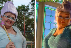 La maga del cosplay:  "mamma" Solange si traveste per assomigliare ai personaggi dei cartoon