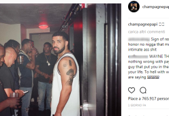 Drake si è tatuato la faccia del suo maestro: Lil Wayne