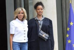Rihanna fa visita alla première dame Brigitte Macron: "Un incontro incredibile"