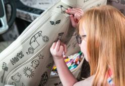 Arriva Colouring-In Car, la prima auto al mondo tutta da colorare targata Hertz