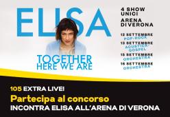 Regolamento: “105 EXTRA LIVE! ELISA”