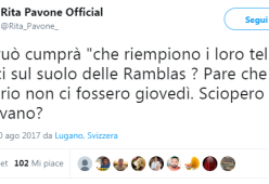 Rita Pavone e il tweet che ha scatenato la polemica social