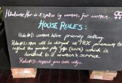  A Melbourne c'è un ristorante in cui gli uomini pagano il 18% in più delle donne. Ecco perché