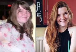 Rifiutata da un ragazzo perché grassa, perde 45 kg in tre anni