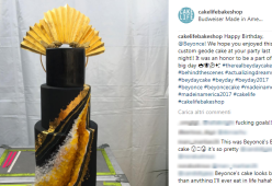 La super torta di compleanno di Beyoncé