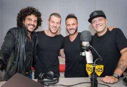 Max Pezzali, Francesco Renga e Nek a 105 Mi Casa: guarda le foto! 