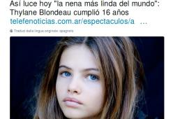 Vi ricordate della bambina “più bella del mondo”? Ecco come è oggi!

