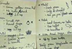 Ecco la lista della spesa “illustrata”, per mariti imbranati