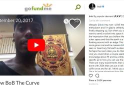 Il rapper B.O.B.  vuole dimostrare che la Terra è piatta