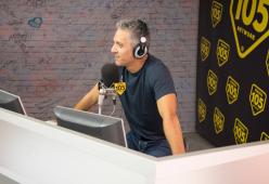 Beppe Fiorello a 105 Mi Casa: le foto dell'intervista