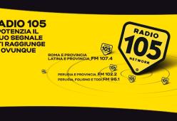 Arrivano le nuove frequenze di Radio 105: Roma, Perugia e Foligno!