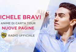 Radio 105 è la Radio Ufficiale del tour di Michele Bravi