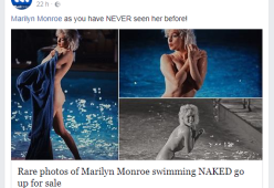 Rare (e bellissime) foto di Marilyn Monroe nuda vanno all'asta 