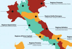 Come sarebbe l'Italia se avesse solo 12 regioni? La proposta politica venne fatta nel 2012