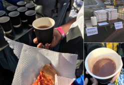 Harry Styles: pizza e cioccolata calda per le fan in attesa del concerto