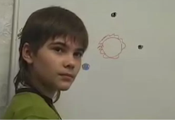 Boriska Kipriyanovich, il prodigioso bambino russo che dice di venire da Marte