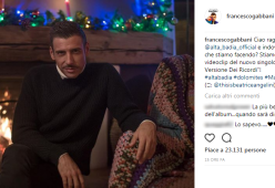 Francesco Gabbani sulle Dolomiti per il video di "La Mia Versione Dei Ricordi"
