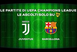 Champions League: Juventus-Barcellona in diretta su Radio 105