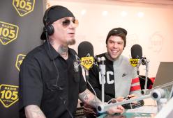 Le foto di J-Ax e Fedez a 105 Mi Casa