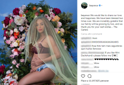 È di Beyoncé la foto con più like su Instagram del 2017 (per ora)