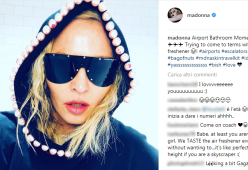 Madonna indossa un capo firmato da Chiara Ferragni
