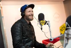 Le foto di Jovanotti a 105 Mi Casa