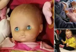Ladri rubano bambola alla sua bambina. La mamma fa un appello: "Aiutatemi"