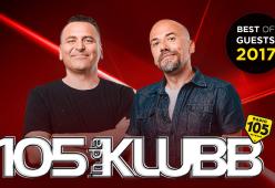 105 InDaKlubb: dal 22 dicembre inizia il "Best of Guests 2017", tutte le sere alle 22