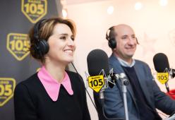 Le foto di Paola Cortellesi e Antoio Albanese a 105 Mi Casa