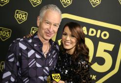 MUSIC, John McEnroe ai microfoni di Radio 105: "Per me la musica è energia!"