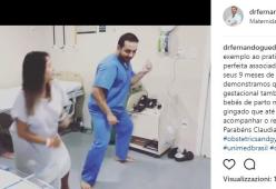 Dottore balla 'Despacito' con le partorienti, per facilitare il travaglio