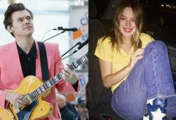 Harry Styles pizzicato (di nuovo) con Camille Rowe