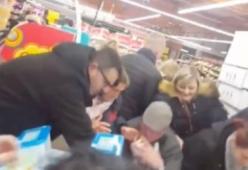 Mega rissa in un negozio per la Nutella scontata 