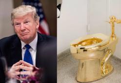 Trump chiede in prestito un quadro di Van Gogh e il museo gli offre un wc dorato