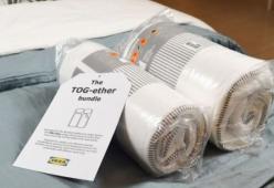 Ikea lancia il primo piumone per le coppie che litigano per le coperte 