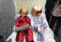 Carnevale 2018: a Napoli la maschera più simpatica è quella di Sandra e Raimondo Vianello