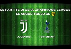 Champions League, partono gli ottavi di finale: Juventus - Tottenham in diretta su Radio 105