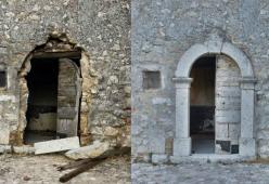 Ladri rubano un arco dell'800. L’indignazione del sindaco: "Spero che vi caschi in testa"