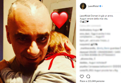Il commovente post di J-Ax per il primo compleanno del figlio