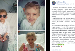 #salviamoelisa: la piccola è stata finalmente operata a Roma