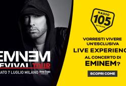 Eminem è pronto a sbarcare in Italia: Radio 105 ha una sorpresa per voi
