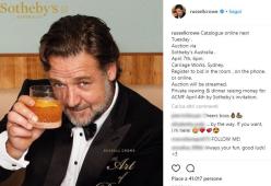 Russell Crowe mette all'asta oggetti del suo matrimonio per pagare il divorzio