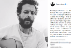 Jovanotti omaggia Fabrizio De André su Instagram