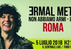 Ermal Meta in concerto a Roma il 5 luglio