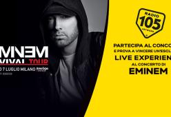 Vorresti assistere all’unico concerto italiano di Eminem? Partecipa al concorso e incrocia le dita