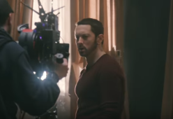 Eminem: ecco il dietro le quinte del video di "River"