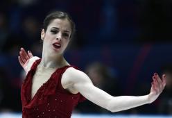 Carolina Kostner è prima nel programma corto ai Mondiali di pattinaggio artistico