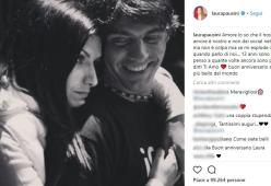 Il dolce messaggio di Laura Pausini per il compagno Paolo Carta
